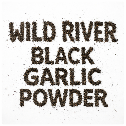 black garlic powder texture