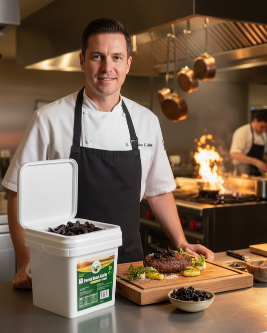 Bulk Peeled Black Garlic Cloves (4LB)