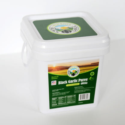 Black garlic puree 4.4 LB - Wild River Black Garlic
