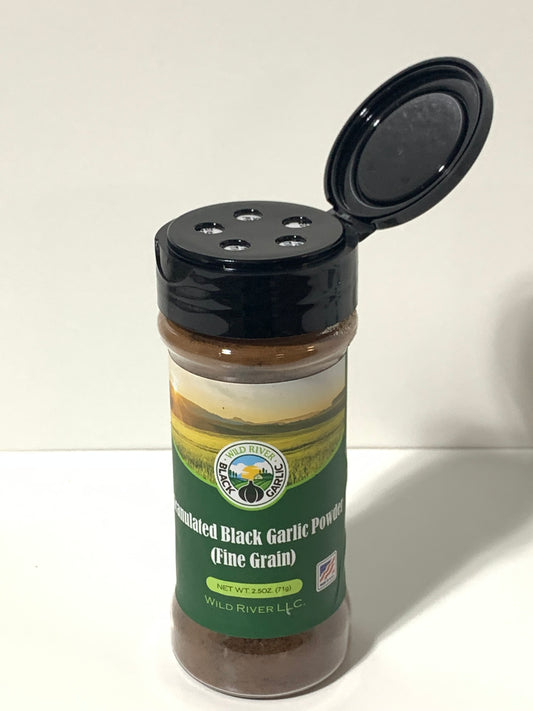 Granulated black garlic powder fine grain 2.5 OZ - Wild River