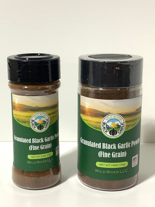 black garlic powder fine grain 4.6 OZ - Wild River