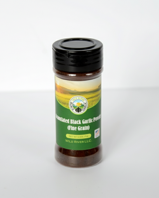 Granulated Black Garlic Powder (Fine Grain) 2.5 OZ