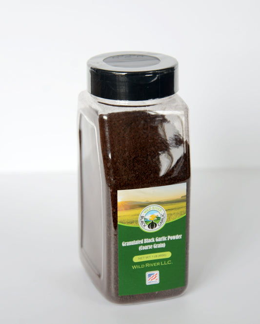 Premium black garlic powder coarse grain
